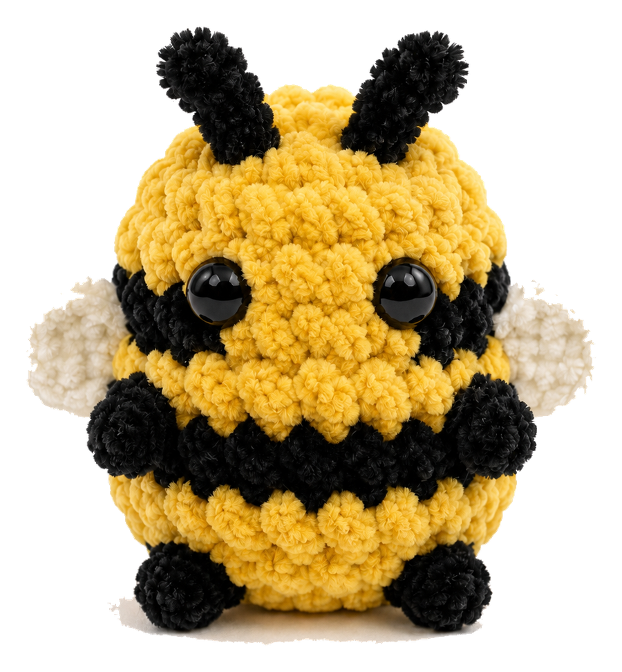 Amigurumi abejita tejida